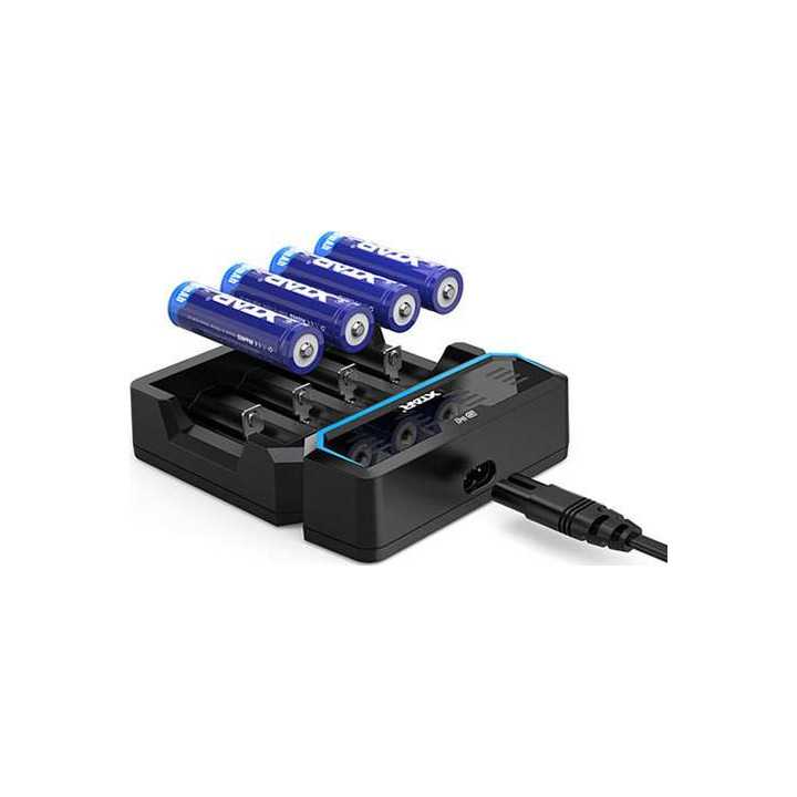 Incarcator universal acumulatori x4 LCD 230V XTAR X40BBJ13683