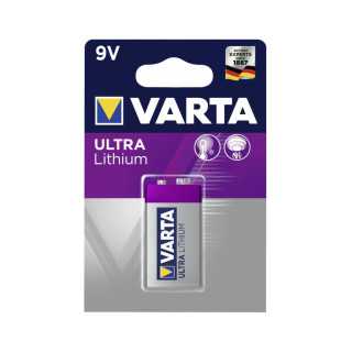 Baterie litiu 9V Varta ULTRA Lithium 6122 Blister 1buc