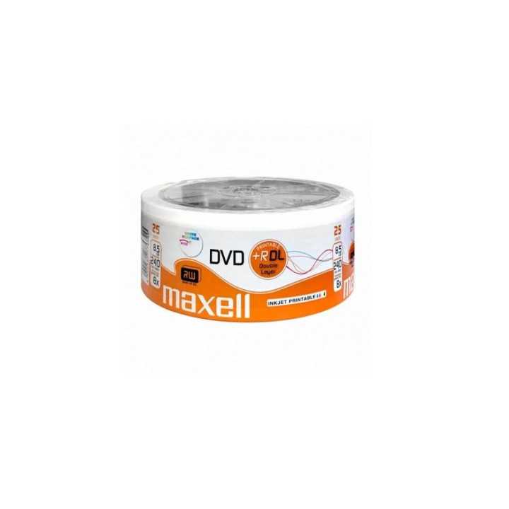 DVD+RDL 8.5GB MAXELL PRINTABIL BULK DOUBLE LAYER