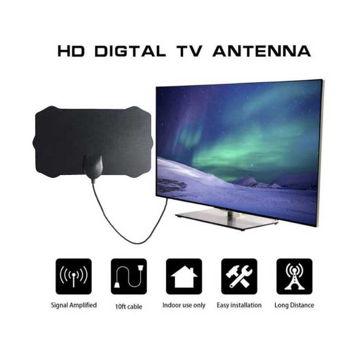 Antena DAB DVB-T 20dBi Montare pentru cablu-banda 50ohm tata F IEC SR PASSIVES