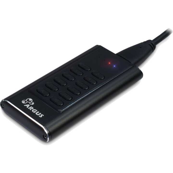 Rack HDD Inter-Tech Argus Data Protector GD-MSLK01 cu criptare USB 3.0 2.5inch negru