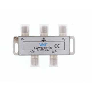 Spliter CATV 4 cai 1000Mhz Well