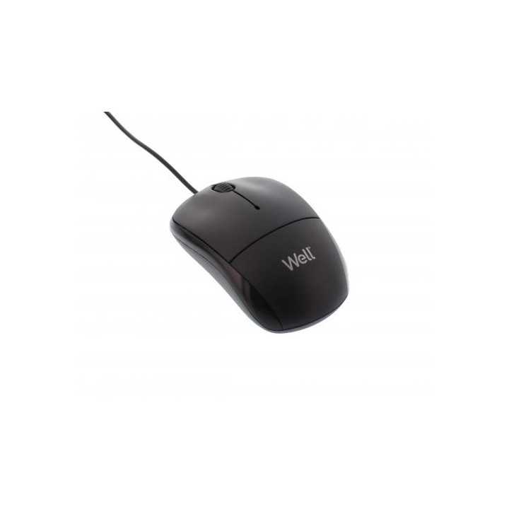 Mouse optic Well MU002 USB negru