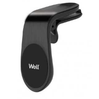 Suport automagnetic pentru telefon cu prindere la ventilatie Well