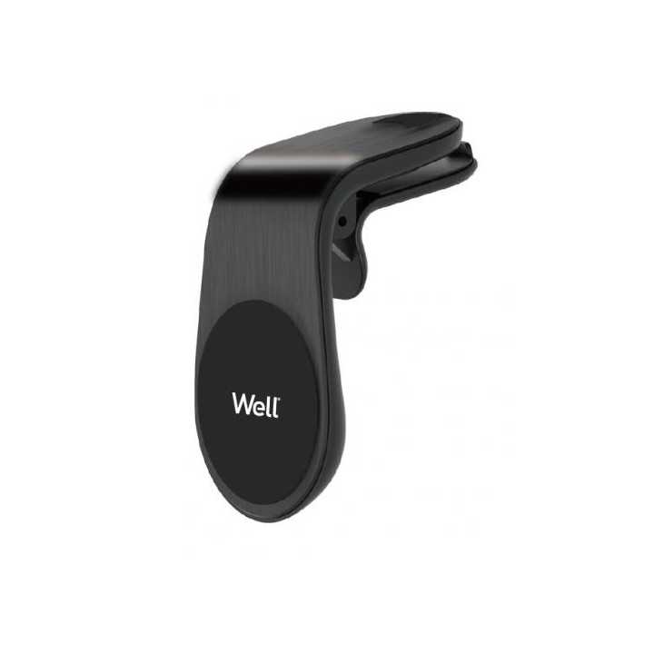 Suport automagnetic pentru telefon cu prindere la ventilatie Well