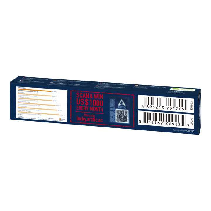 Pasta termoconductoare MX-2 30grame 5.6W/mK TERMO ARCTIC COOLING MX2