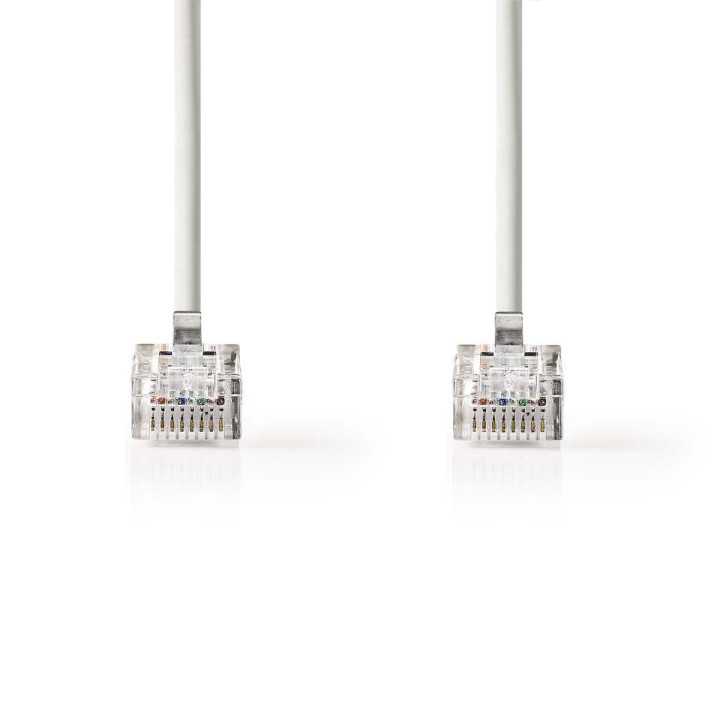 Cablu UTP Nedis CAT5e mufat 10m patch cord gri