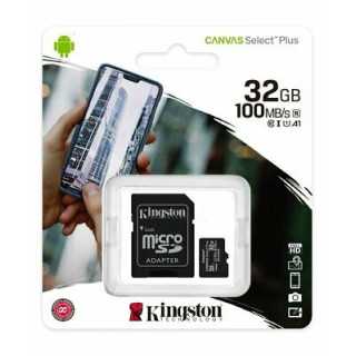 Card microSD 32GB Clasa 10 +adaptor SD Kingston