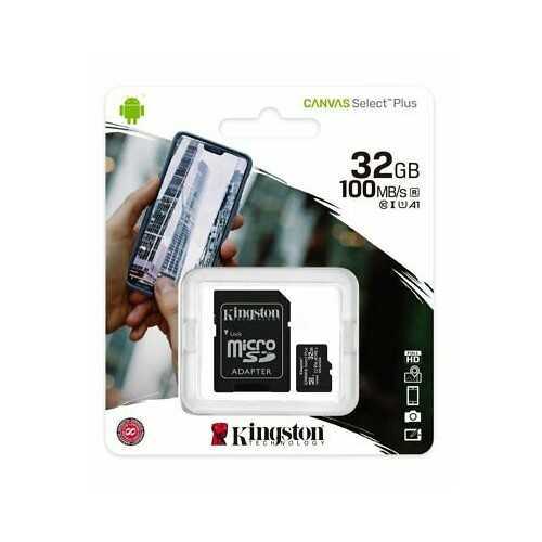 Card microSD 32GB Clasa 10 +adaptor SD Kingston