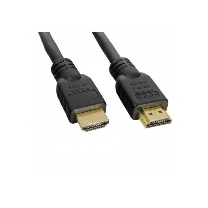 Cablu HDMI v1.4 cu ethernet tata - tata aurit 20m WELL