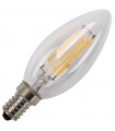Bec LED filament C35 E14 4W 230V lumina naturala Well