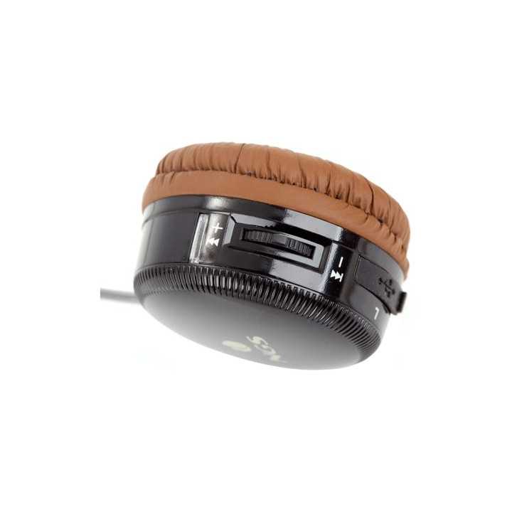 Casca bluetooth 2.1 Vintage Artica negru NGS