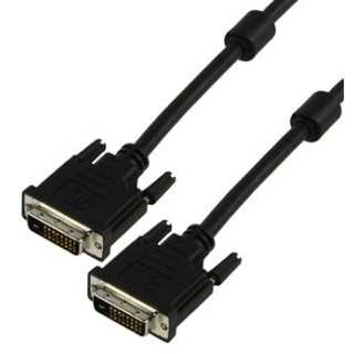 Cablu DVI-D Dual Link 24+1p tata - DVI-D Dual Link 24+1p tata 5m