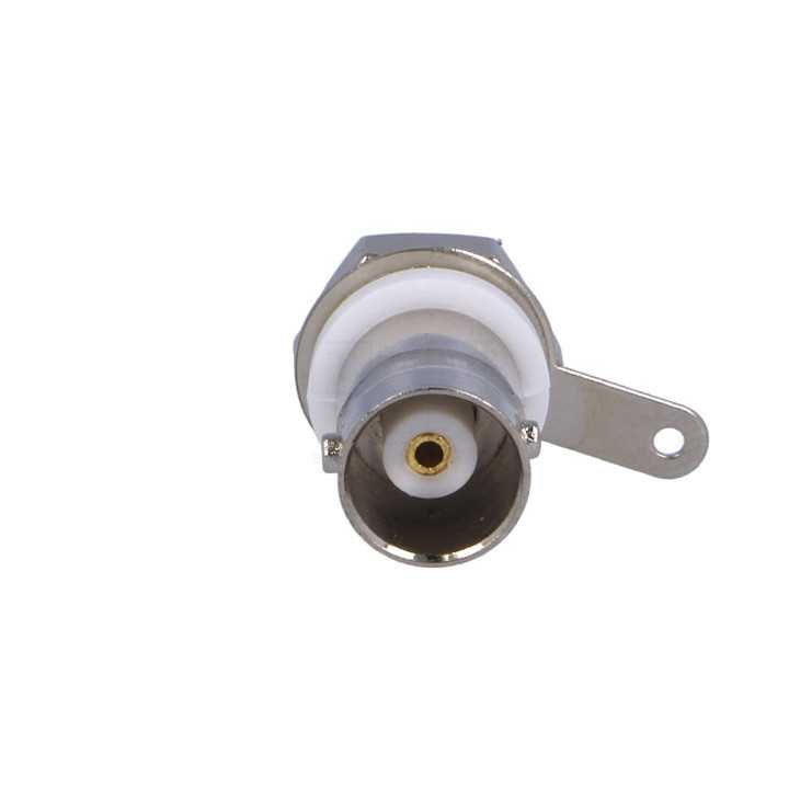 Mufa Soclu BNC mama cu izolatie drept lipire pt montare pe panou