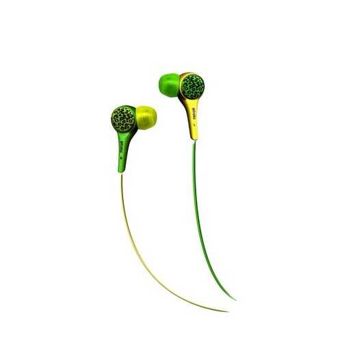 Casca in ureche 3.5mm verde cu galben Audio Wild Maxell