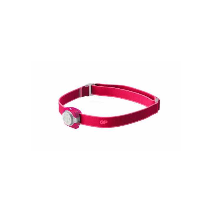 Lanterna frontala LED GP CH31 roz 40lm 2x CR2025