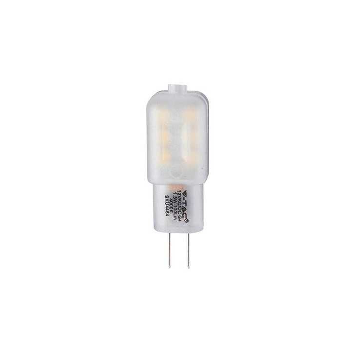 Bec LED G4 1.5W 12V 6400K alb rece CIP SAMSUNG V-TAC