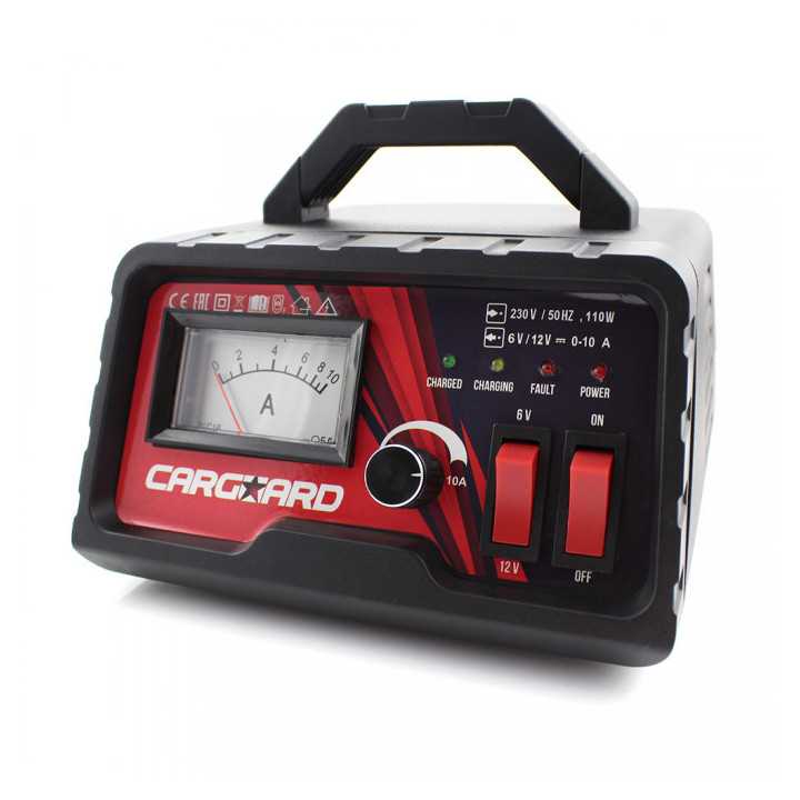 Incarcator baterie acumulator auto 6-12V 10A (Redresor) CARGUARD