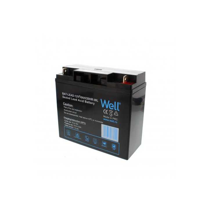 Acumulator 12V 18Ah T3 plumb acid Well