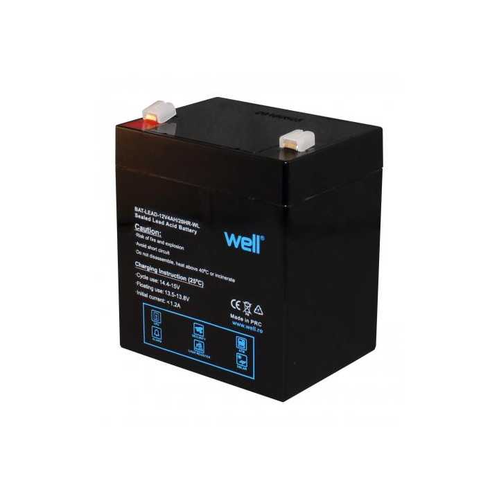 Acumulator plumb acid 12V 4AH Well