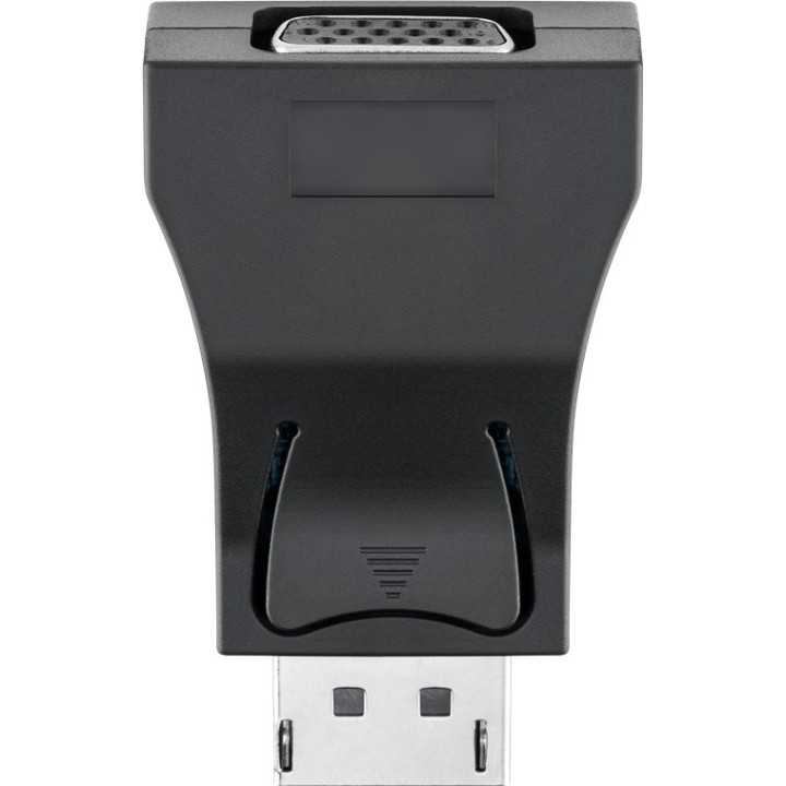 Adaptor DisplayPort tata - VGA mama contacte aurite Goobay
