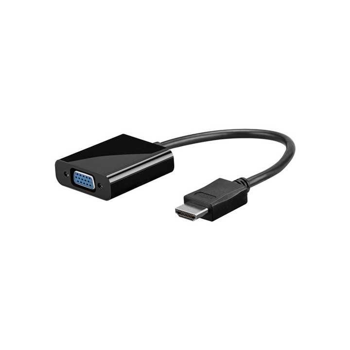 Adaptor HDMI tata/VGA mama +audio 3.5 mm Goobay