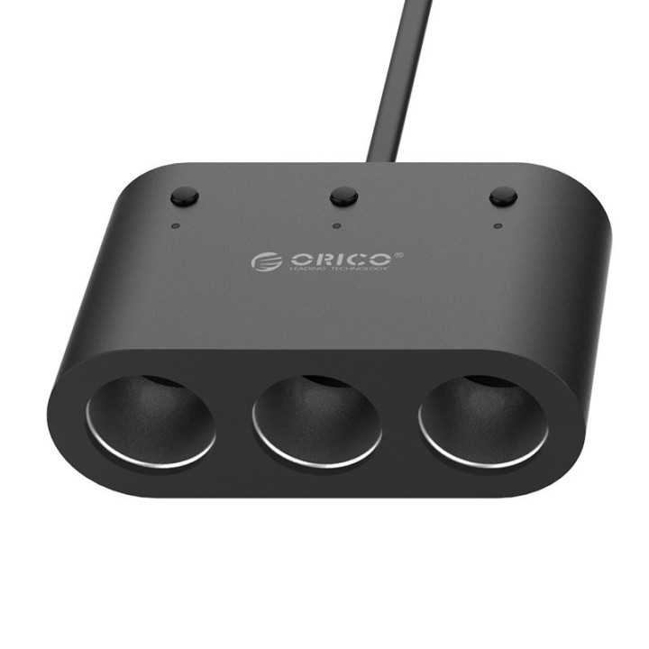 Incarcator auto Orico MP-2U3S 3 port-uri negru