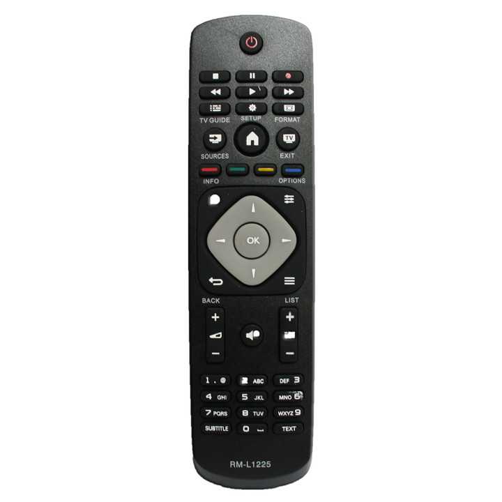 Telecomanda universala TV LED Philips RM-L1225 (100) cu aspect original
