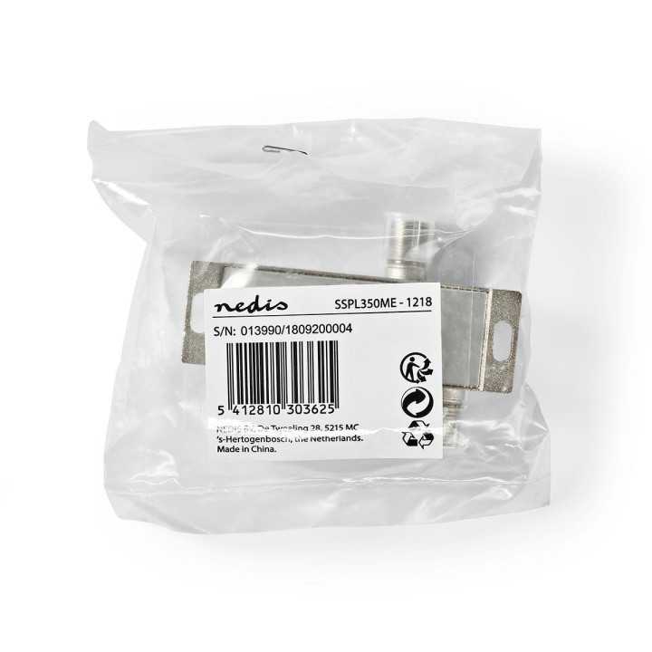 Spliter F Max. 10 dB Frecventa 5-2400MHz 2 Iesiri TAP Nedis