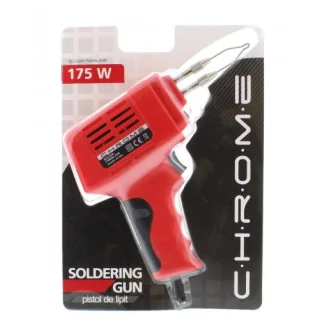 Pistol de lipit 175W in blister CHROME
