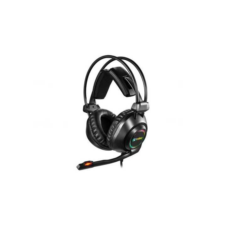 Casti Gaming Sandberg 126-08 Savage 7.1 USB Microfon RGB