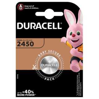 Duracell baterie litiu CR2450 3V diametru 25mm x h5mm 1buc