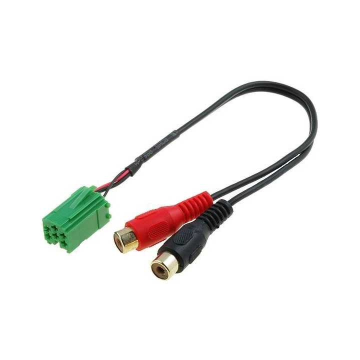 Cablu adaptor Aux RCA Renault 2007- PER. PIC. C7001-RCA