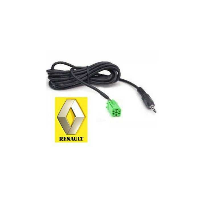 Adaptor Auxiliar Jack 3.5mm Renault 4CarMedia
