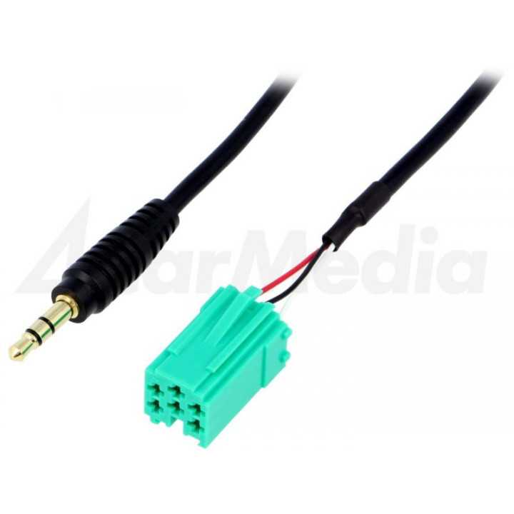 Adaptor Auxiliar Jack 3.5mm Renault 4CarMedia