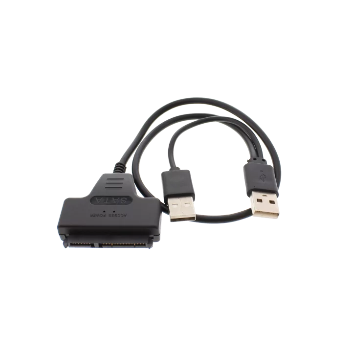 Cablu adaptor USB2.0 la SATA SSD HDD 2.5"