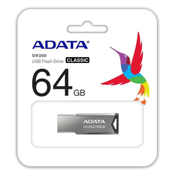 FLASH DRIVE 64GB USB 2.0 UV250 ADATA