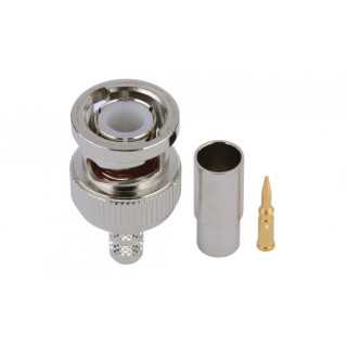 Conector BNC tata cu sertizare RG59 VALUELINE