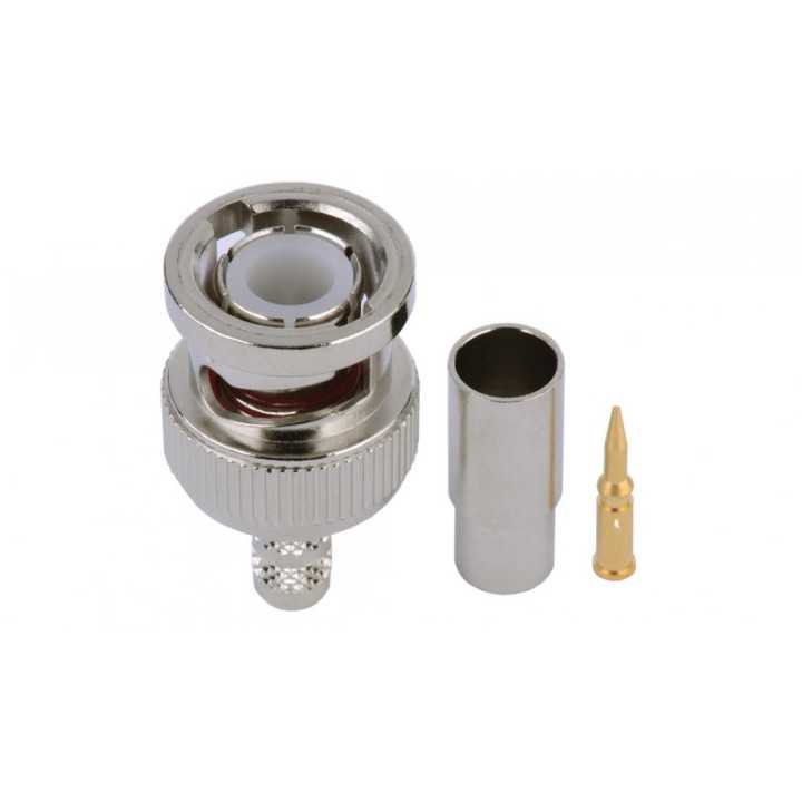 Conector BNC tata cu sertizare RG59 VALUELINE