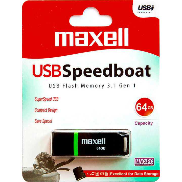 Memorie flash USB 3.1 Speedboat 64GB Maxell