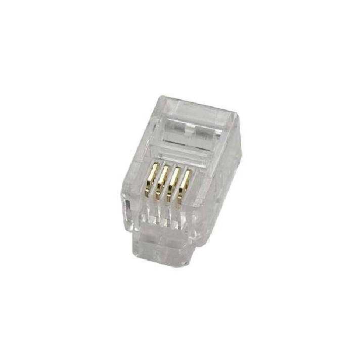 Mufa modulara telefon RJ10 4P4C