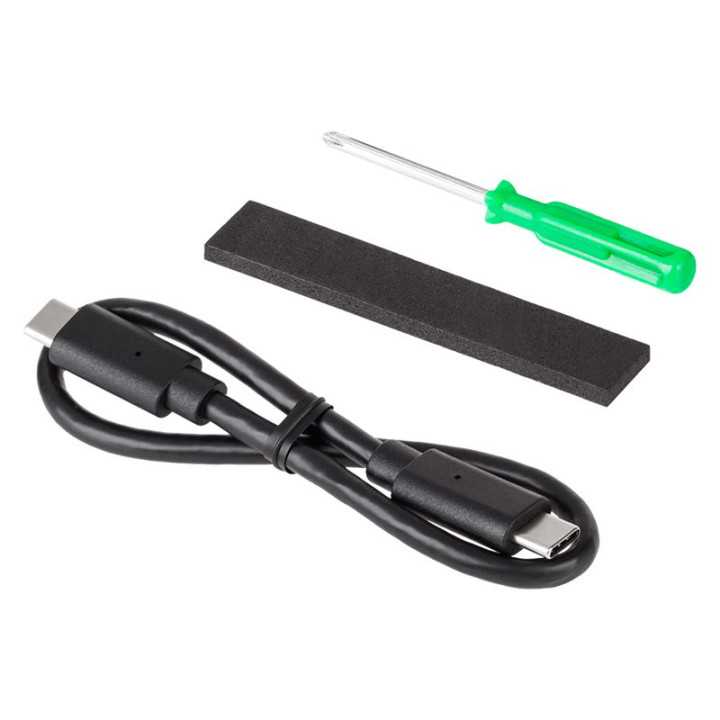 Rack HDD/SSD aluminiu 2.5 SATA USB Type C 3.0 REBEL