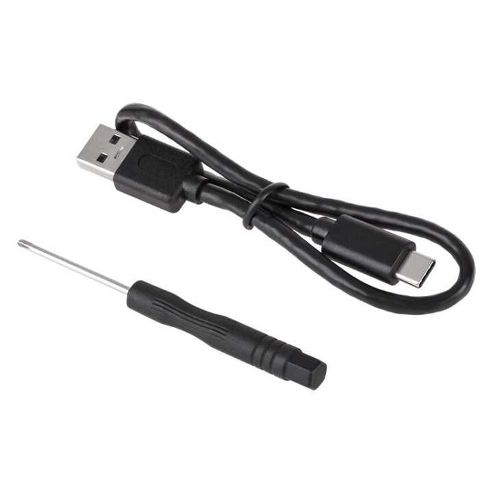 Rack HDD aluminiu SSD M2 USB Type C 3.0 REBEL