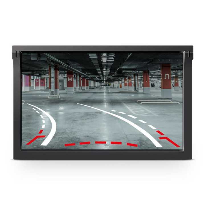 Camera marsalier si senzori de parcare in placuta inmatriculare Peiying