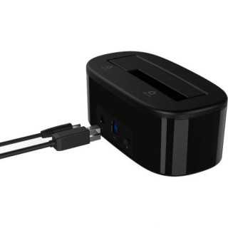 Rack HDD Orico 6218US3 USB 3.0 - HDD/SSD 2.5”/3.5” SATA cu docking station negru