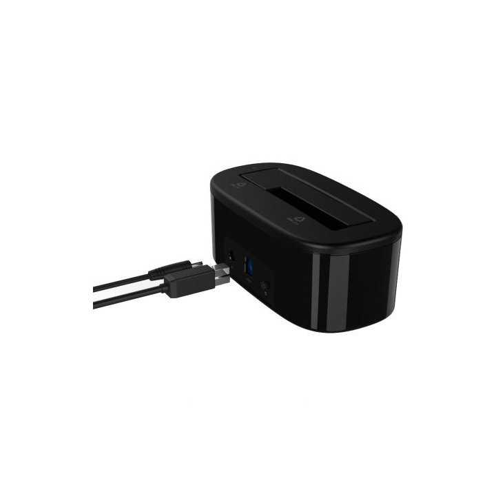 Rack HDD Orico 6218US3 USB 3.0 - HDD/SSD 2.5”/3.5” SATA cu docking station negru