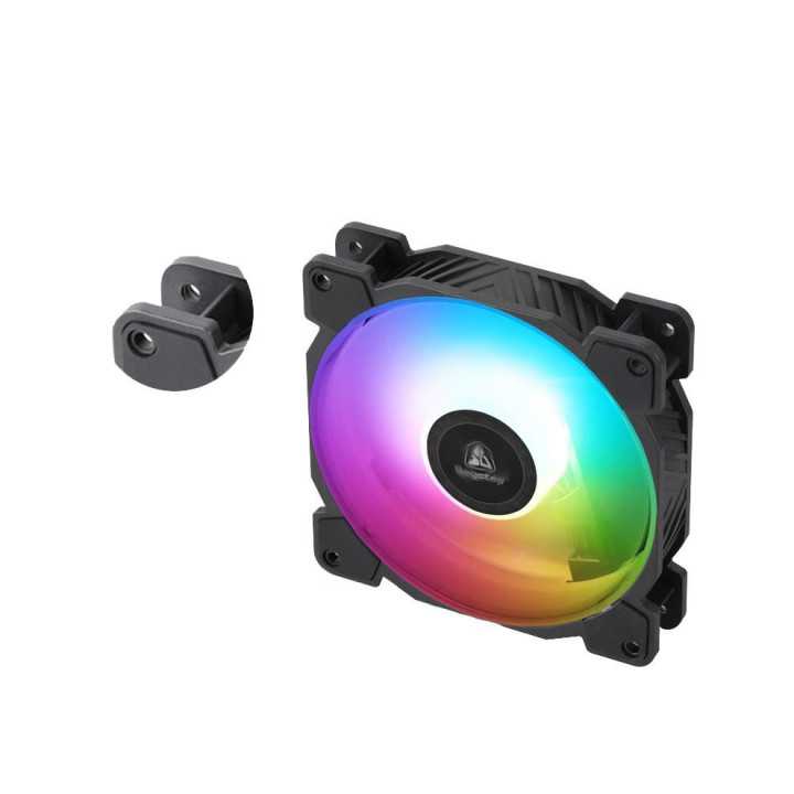 Ventilator Segotep 120mm iluminare RGB 1100RPM 39.7CFM 120x120x25mm