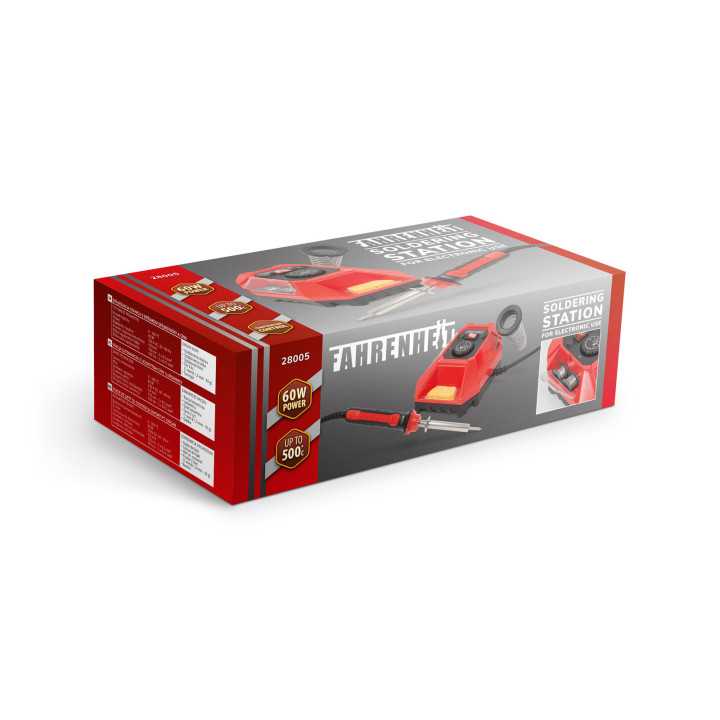 Statie de lipire cu suport de fludor si letcon 230V / 60W Fahrenheit