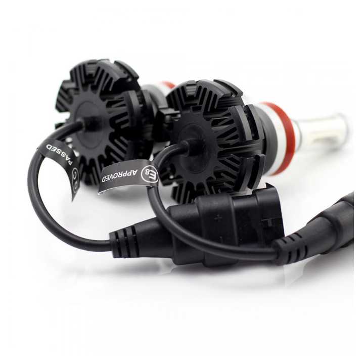 Set becuri LED H11 400lm 6000K 12-24V 2buc Carguard