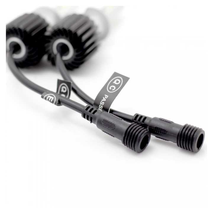 Set becuri LED H1 12-24V 6000K 4000lm 2buc Carguard